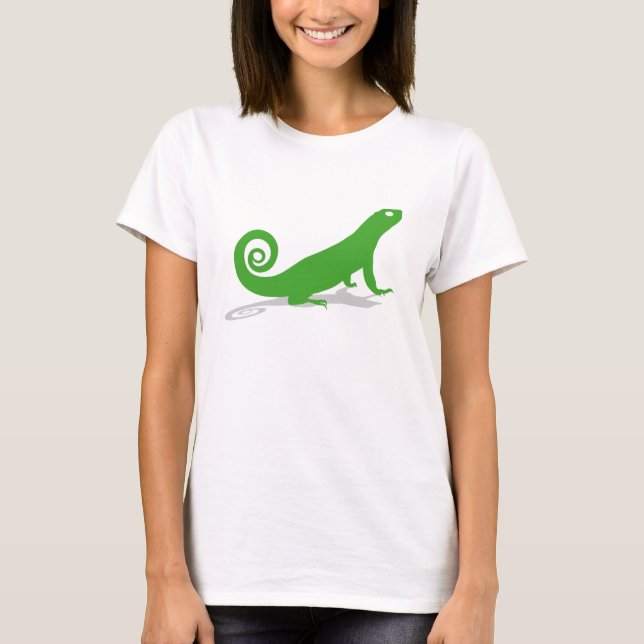 Camiseta Lechuga verde (Anverso)