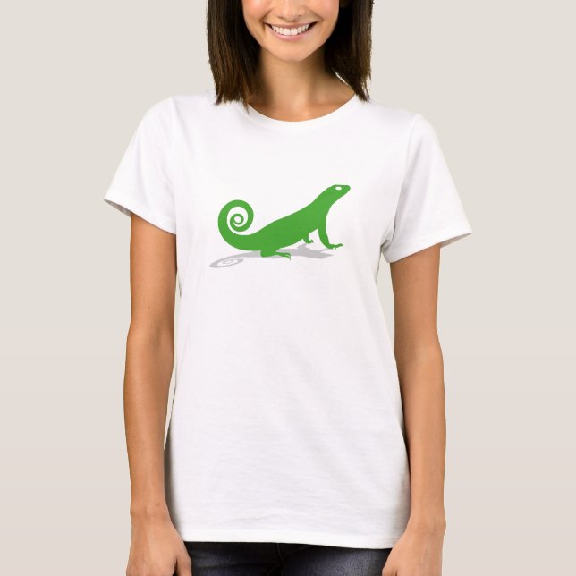 Camiseta Lechuga verde (Anverso)