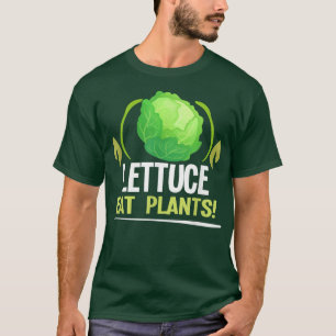 Camiseta Lechugas comen plantas Meme Vegeta Vegetada con en