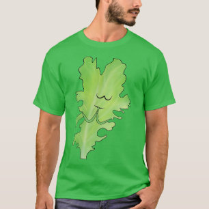 Camiseta Lechugas rezan, verduras divertidas, recemos verdu