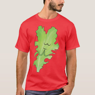 Camiseta Lechugas rezan, verduras divertidas, recemos verdu