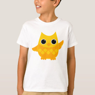 Camiseta Lechuza amarilla
