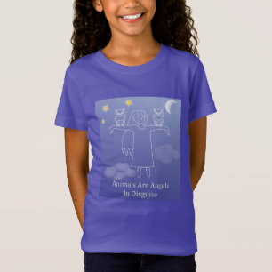 Camiseta Lechuza Angel Fuzzy Express® Kid Purple