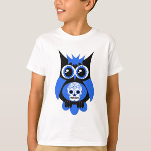 Camiseta Lechuza azucarera azul