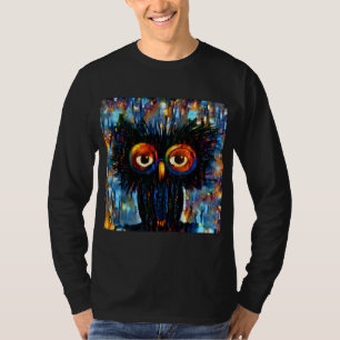Camiseta Lechuza brillante y sabia