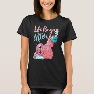 Camiseta Lechuza Café Café Café Cappuccino