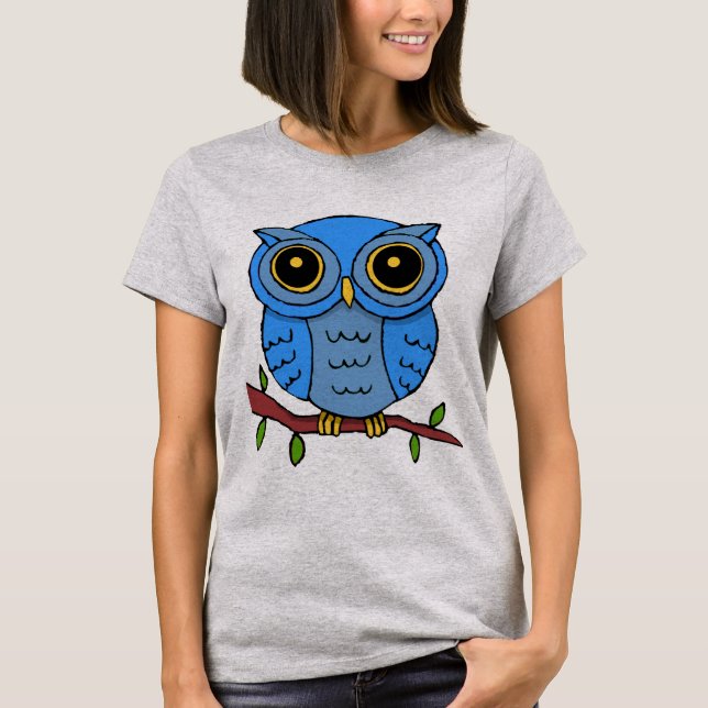 Camiseta Lechuza Cuta (Anverso)