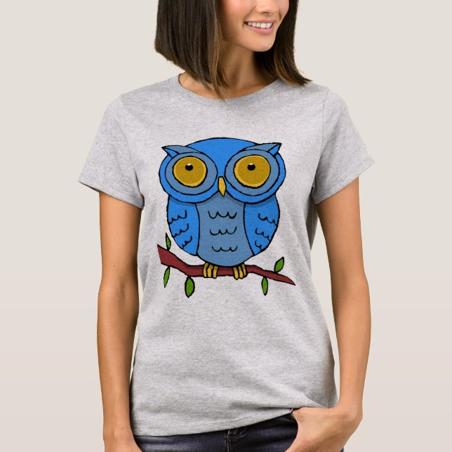 Camiseta Lechuza Cuta (Anverso)