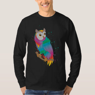 Camiseta Lechuza De Ave De Pájaro De Pájaro 1