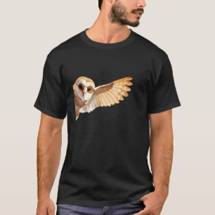 Camiseta Lechuza De Barn Con Gafas De Sol Ondeando Desde Un