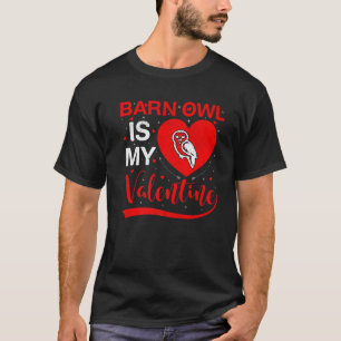 Camiseta Lechuza De Barn Es Mi Vale De Lechuza De Corazón F