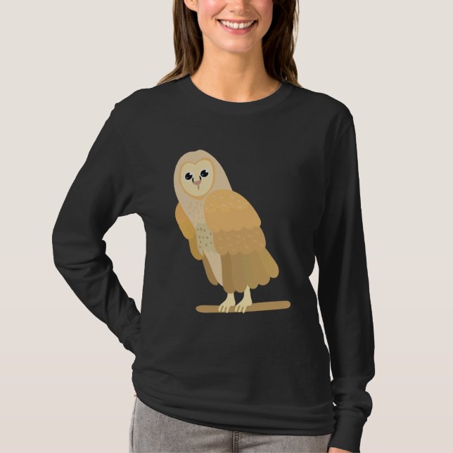 Camiseta Lechuza de campanario (Anverso)