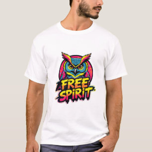 Camiseta Lechuza de Espíritu Libre