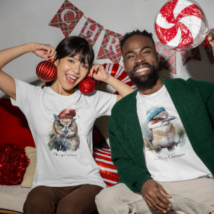 Camiseta Lechuza de invierno encantada, personalizado