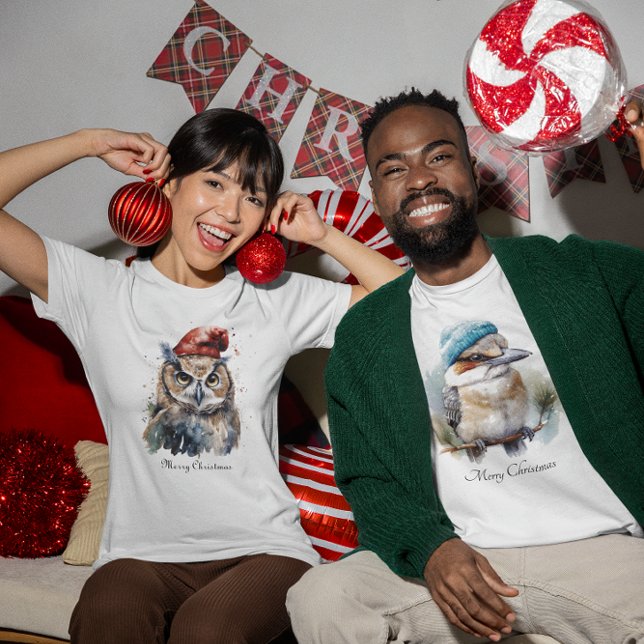 Camiseta Lechuza de invierno encantada, personalizado (Subido por el creador)