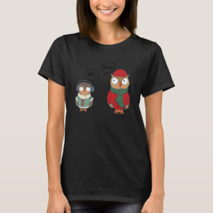 Camiseta Lechuza De La Policía De Mala Gramática, Lechuza D