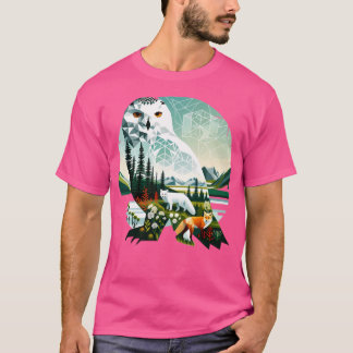 Camiseta Lechuza de nieve activa