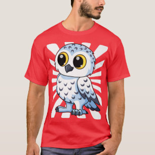 Camiseta Lechuza de Nieve Furry