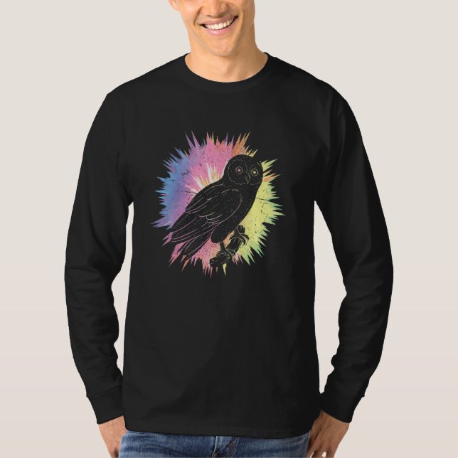 Camiseta Lechuza de Pájaros con Sabor Animal (Anverso)