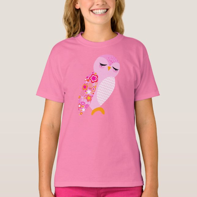 Camiseta Lechuza de Paz y Amor (Anverso)