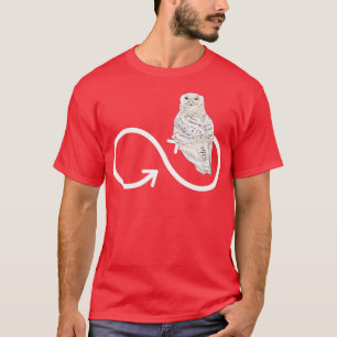Camiseta Lechuza de Rótulo Infinity Lover