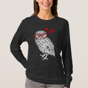Camiseta Lechuza de sol Amor Lechuzas Cutas