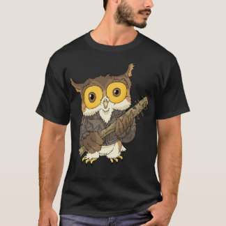 Camiseta Lechuza Gangster Punk.