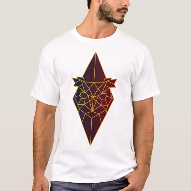 Camiseta Lechuza geométrica (Anverso)