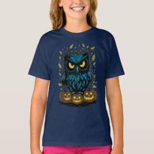 Camiseta Lechuza Halloween divertida