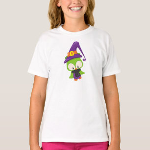 Camiseta Lechuza Halloween, Lechuza Cuta, Lechuza Verde, Go