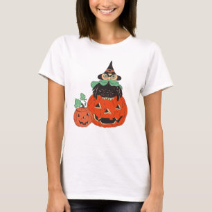 Camiseta Lechuza Halloween vintage