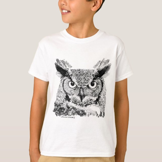 Camiseta Lechuza Horneada (Anverso)