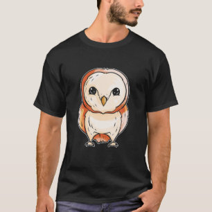 Camiseta Lechuza Infantil Cuta - Lechuza Águila
