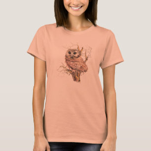 Camiseta Lechuza Infantil Cuta para los que aman a los Aves