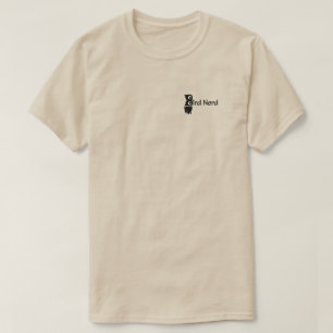 Camiseta Lechuza nerd de pájaro