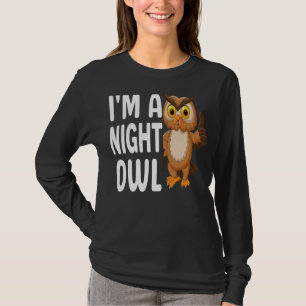 Camiseta Lechuza Nocturna de la Mitología Forestal de Lechu