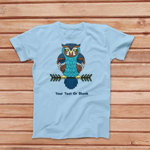 Camiseta Lechuza Nórdica de Arte Popular