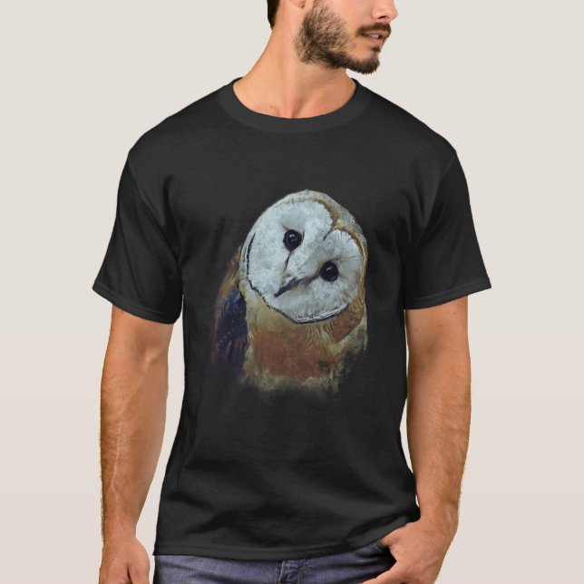 Camiseta Lechuza Pintando Arte Para Navidades (Anverso)