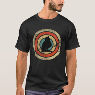 Camiseta Lechuza retro vintage y animal lindo 6