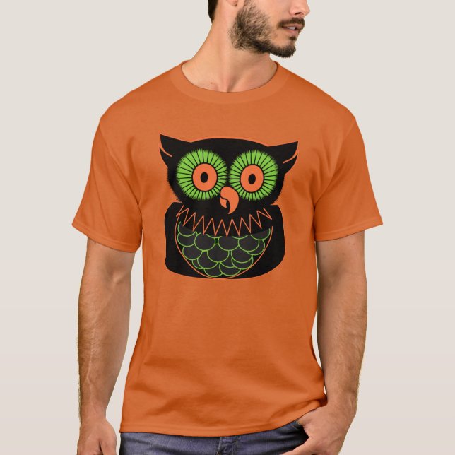 Camiseta Lechuza Vintage (Anverso)