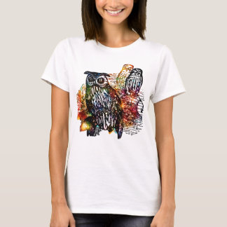 Camiseta Lechuzas cósmicas