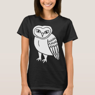 Camiseta Lechuzas de grano de búho adornan la naturaleza an