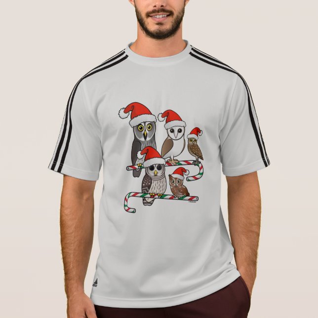 Camiseta Lechuzas de Santa (Anverso)