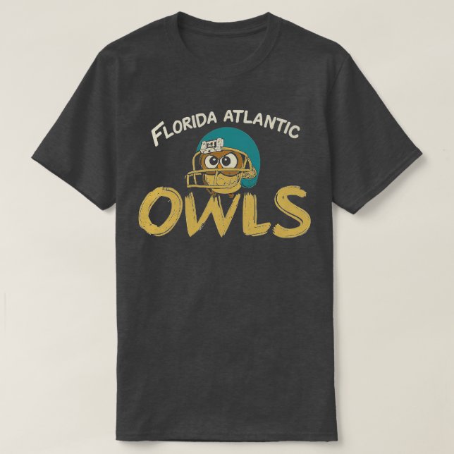 Camiseta Lechuzas del Atlántico de Florida TShirt 1 (Diseño del anverso)