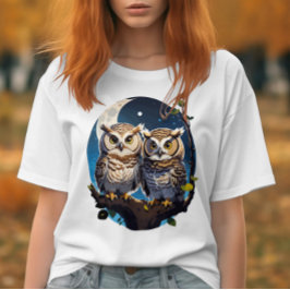 Camiseta Lechuzas nocturnas