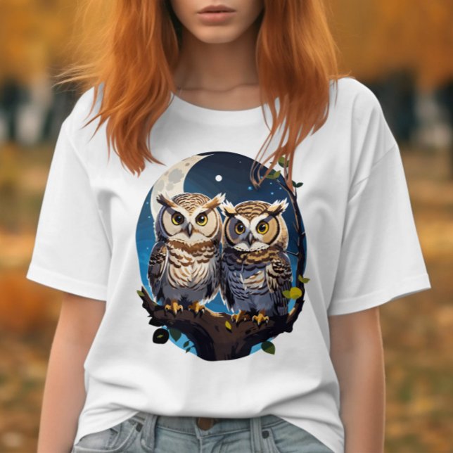 Camiseta Lechuzas nocturnas (Subido por el creador)