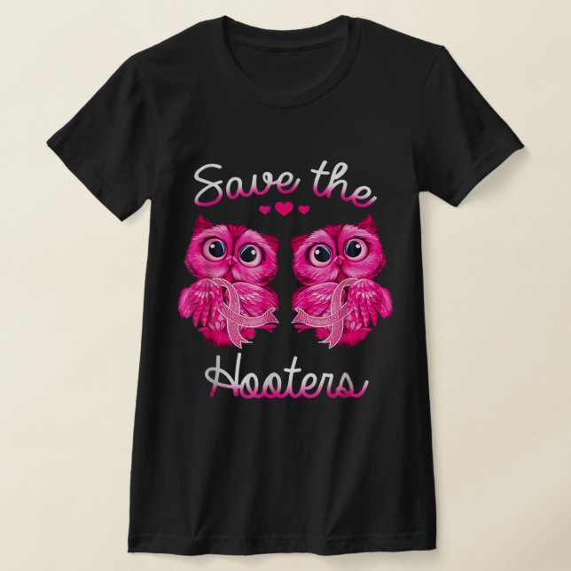 Camiseta Lechuzas Salvan Un Regalo De Cáncer De Mama De Cin (Distribución)