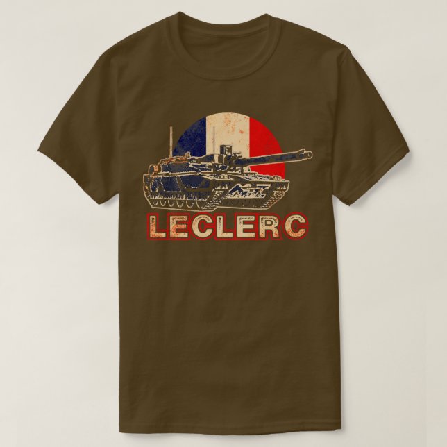 Camiseta Leclerc Tank France (Diseño del anverso)