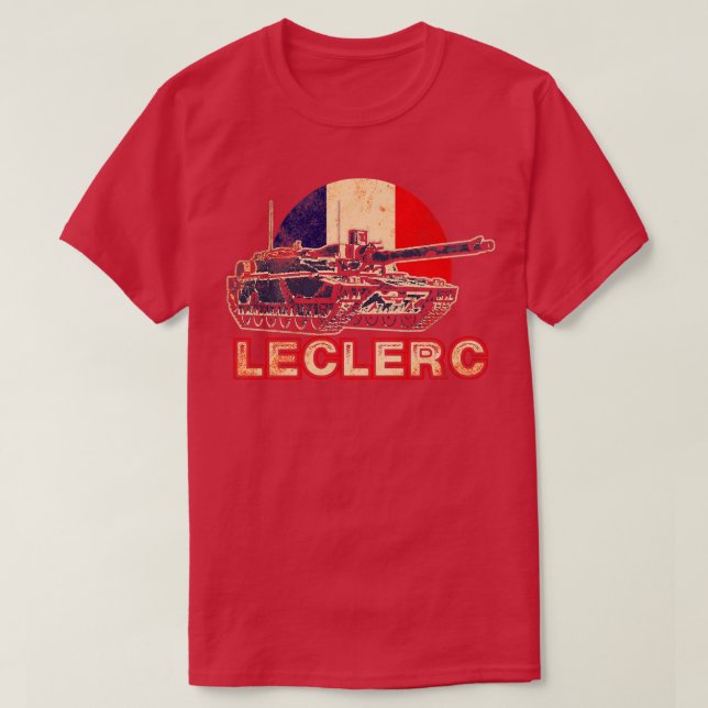 Camiseta Leclerc Tank France (Diseño del anverso)