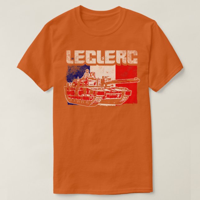 Camiseta Leclerc Tank France 1 (Diseño del anverso)